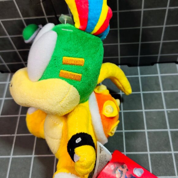 Super Mario Bros Lemmy Koopa Plush NEW WITH TAGS Sanei / Little Buddy - Picture 4 of 8